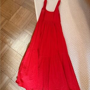 AYR Vibrant Red Maxi Dress